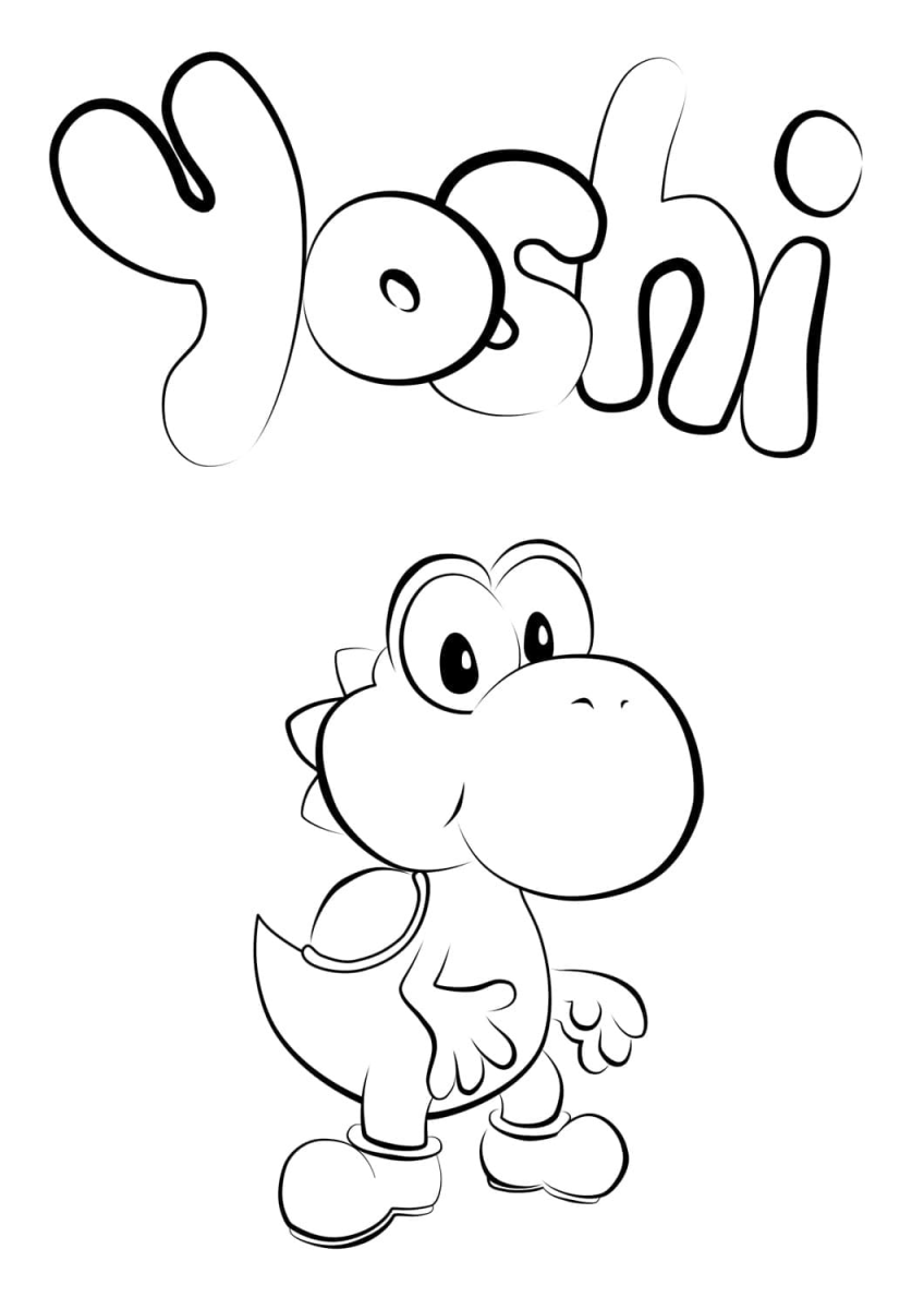 Dê Vida ao Yoshi com Cores!