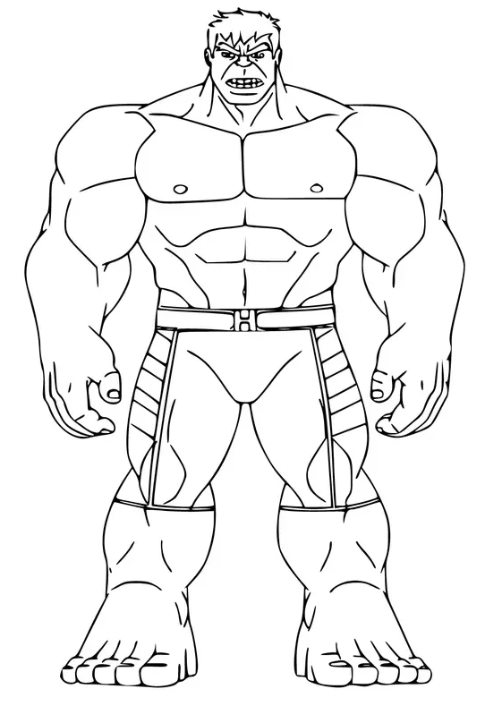 Colossal Hulk Pronto para a Ação