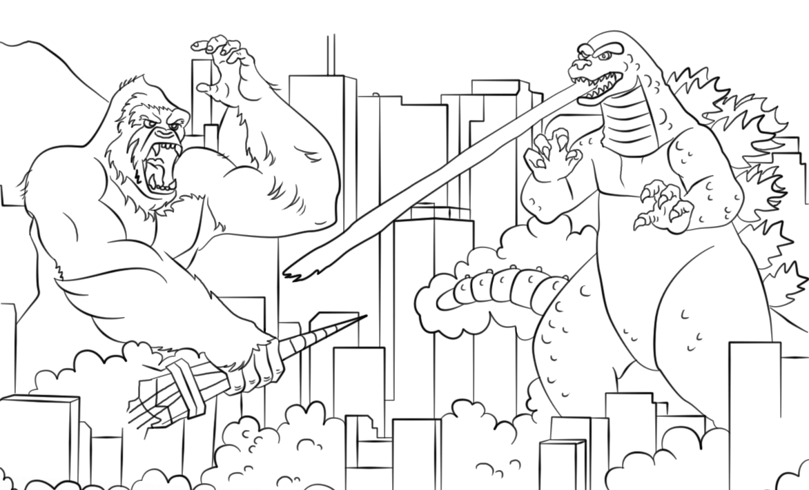 Confronto Épico: King Kong vs. Godzilla