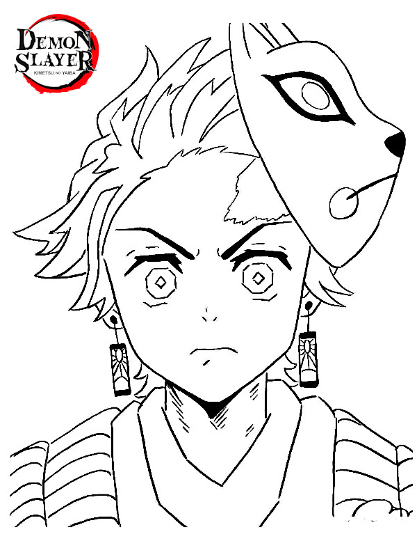 Cor e Sombra com Tanjiro Kamado de Demon Slayer