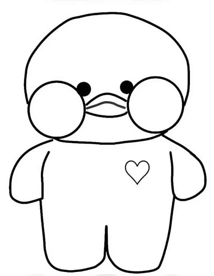 Coração de Papel: Pato Adorável