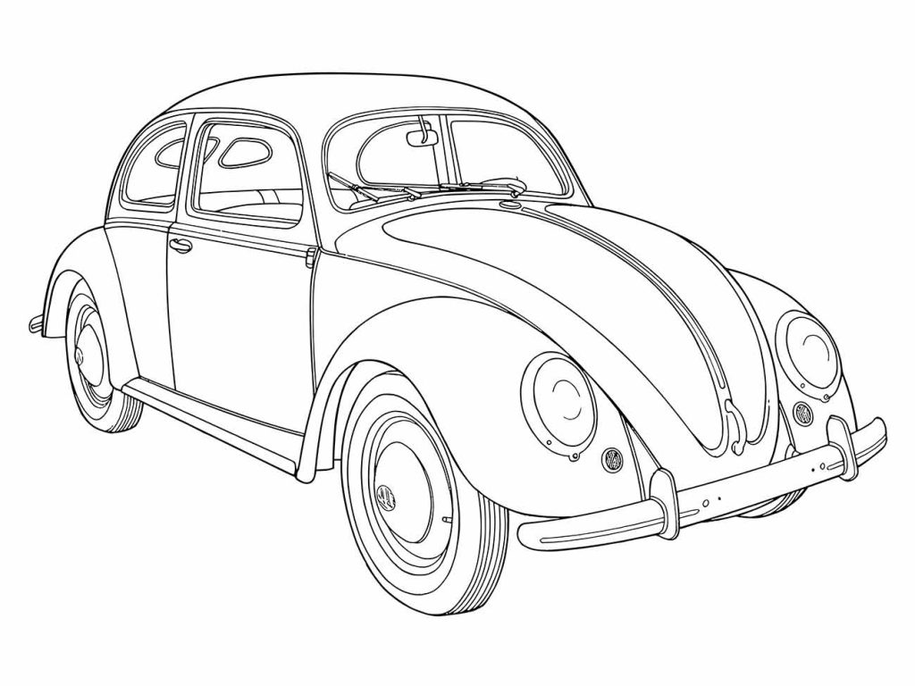 Cores e Curvas Clássicas do Fusca