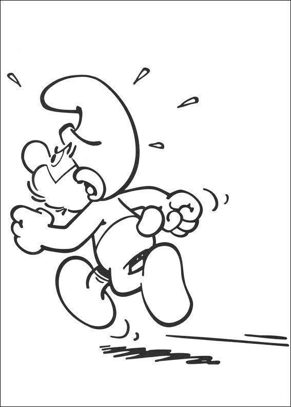 Corra com os Smurfs: Emocionante Aventura Colorida