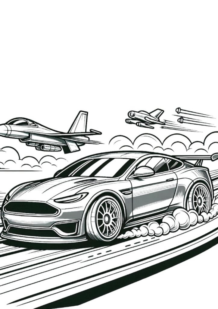 Corrida Alucinante: Carros e Jatos