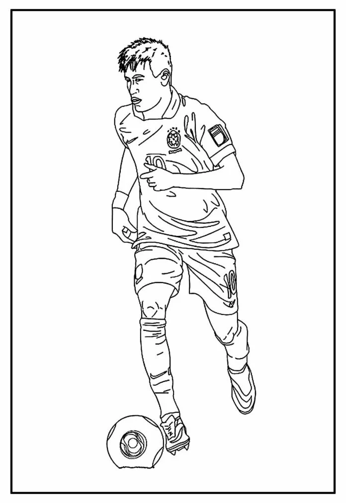 Craque da Seleção Brasileira em Ação