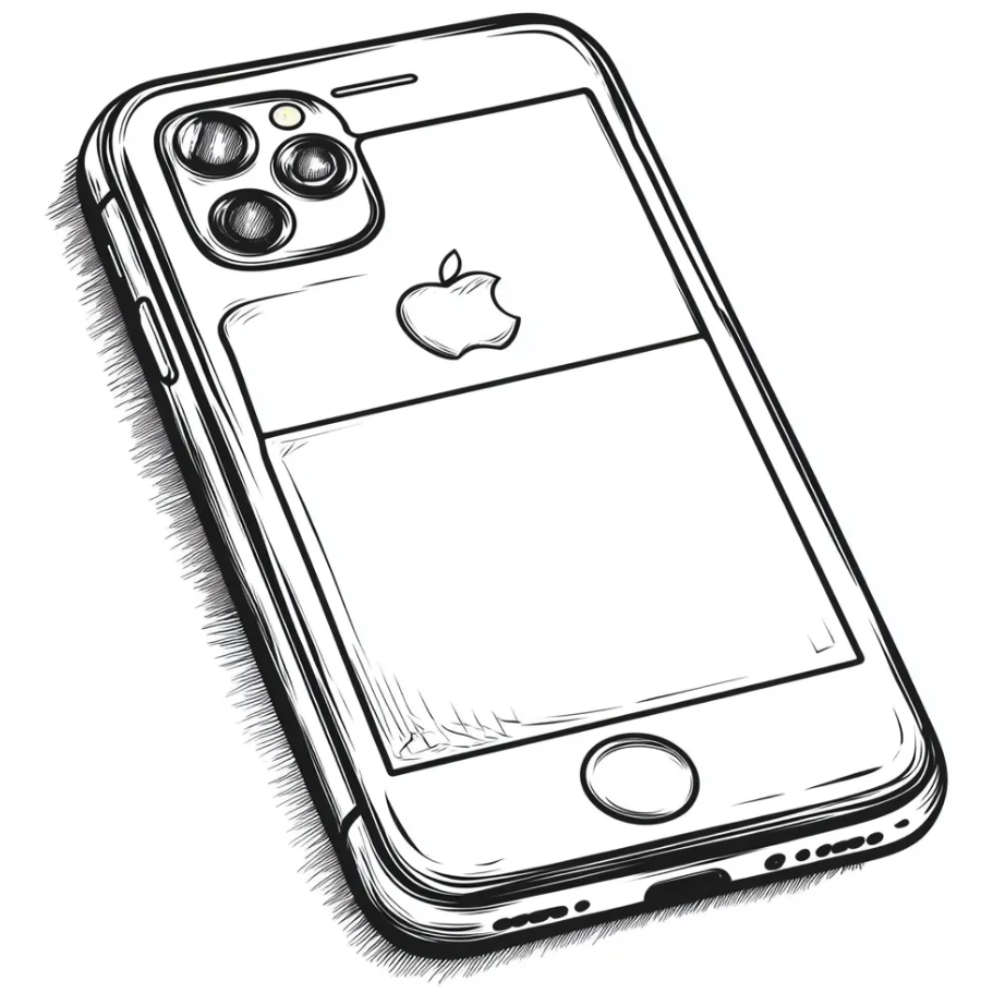 Criatividade com o iPhone: Esboço para Colorir