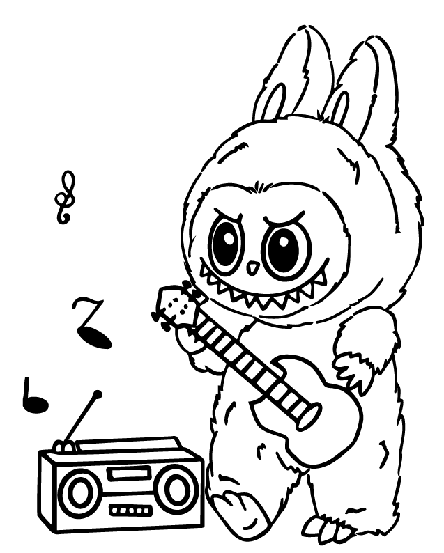 Criatura Musical com Ukulele