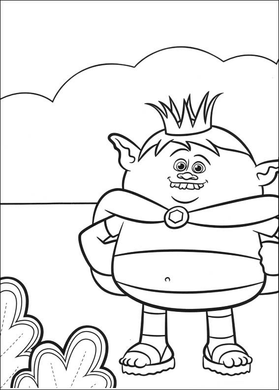 Crie e Colora o Rei Troll em Sua Aventura