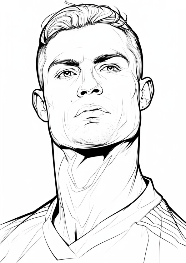Cristiano Ronaldo: A Lenda em Preto e Branco
