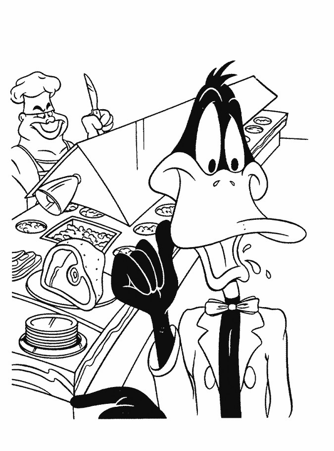 Daffy Duck na Empolgante Aventura do Jantar