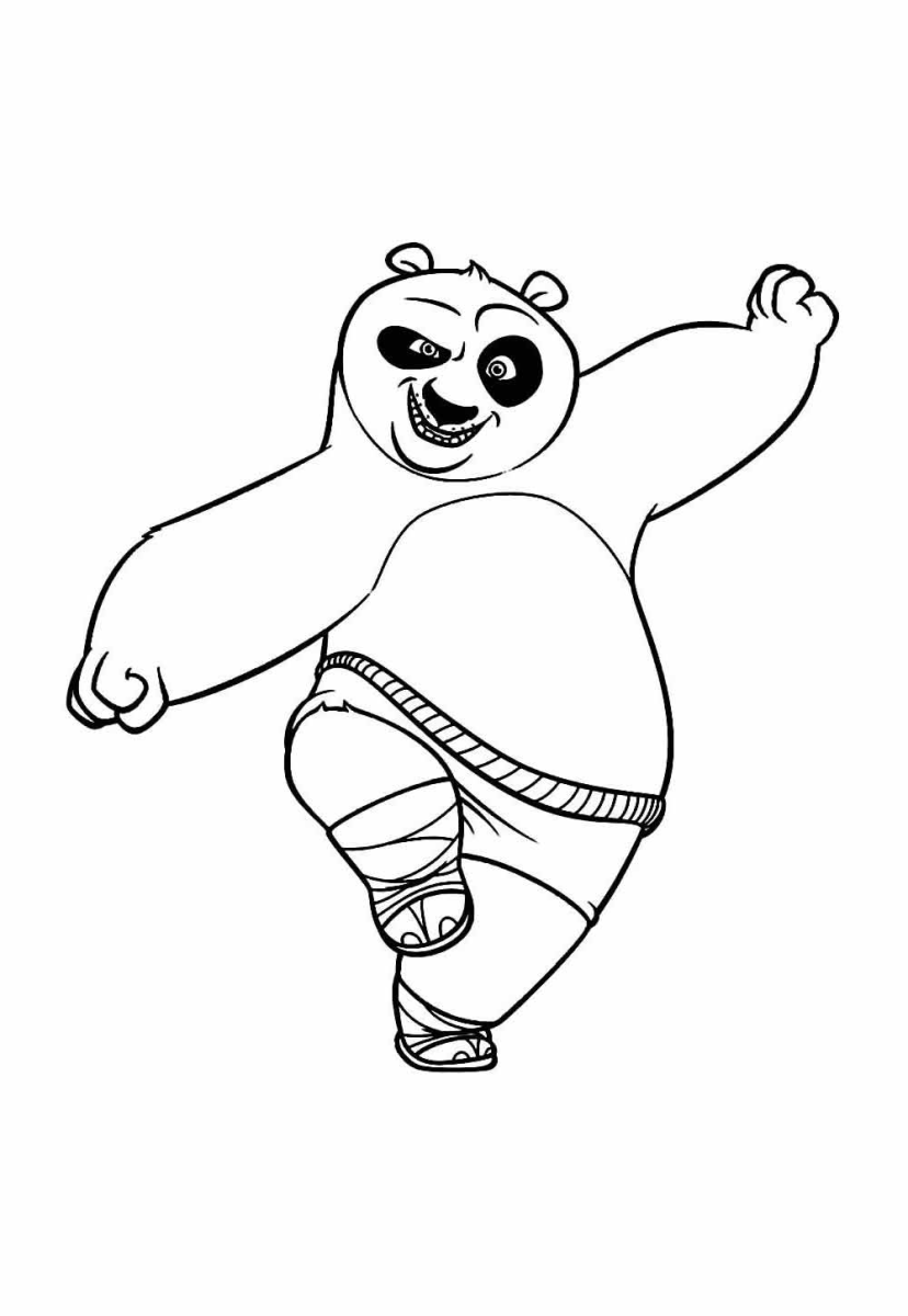 A Dança Alegre de Po