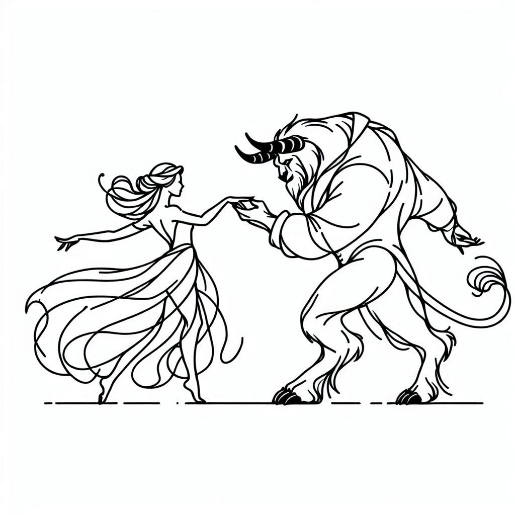 A Dança Mágica de Bela e a Fera