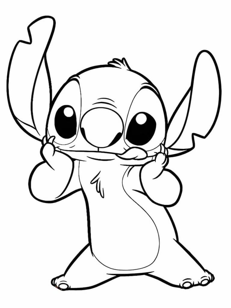 Dê Vida ao Stitch com Cores
