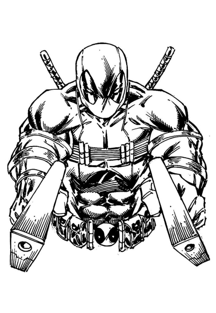 Desvende as Cores de Deadpool