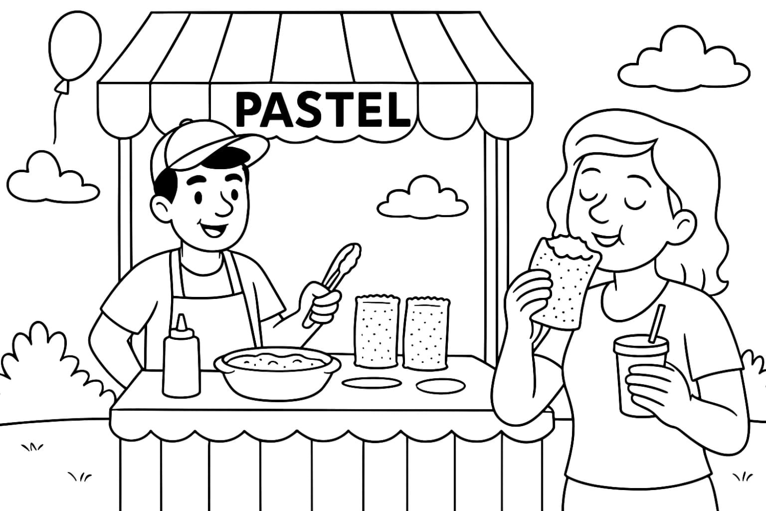 Delícia no Pastel: Lanchonete Alegre
