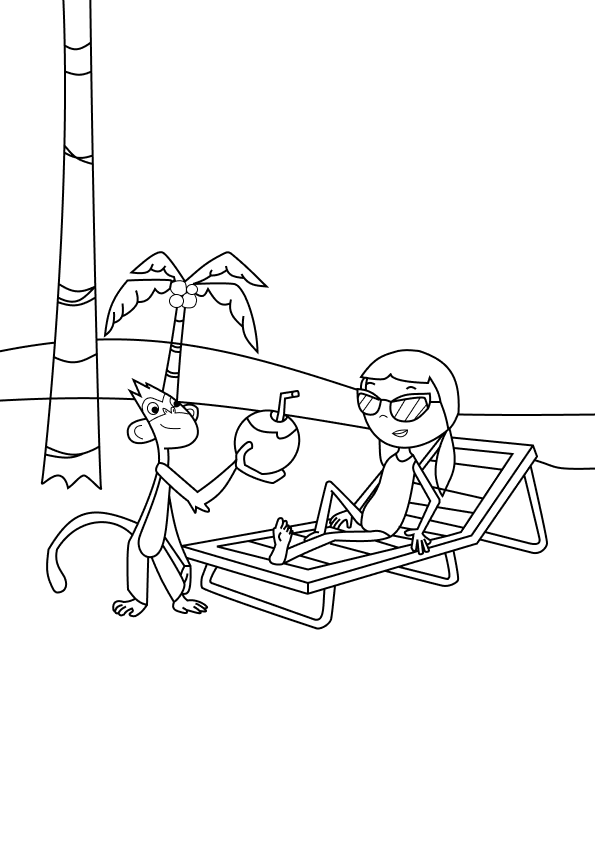 Descanso Tropical com Peixonauta