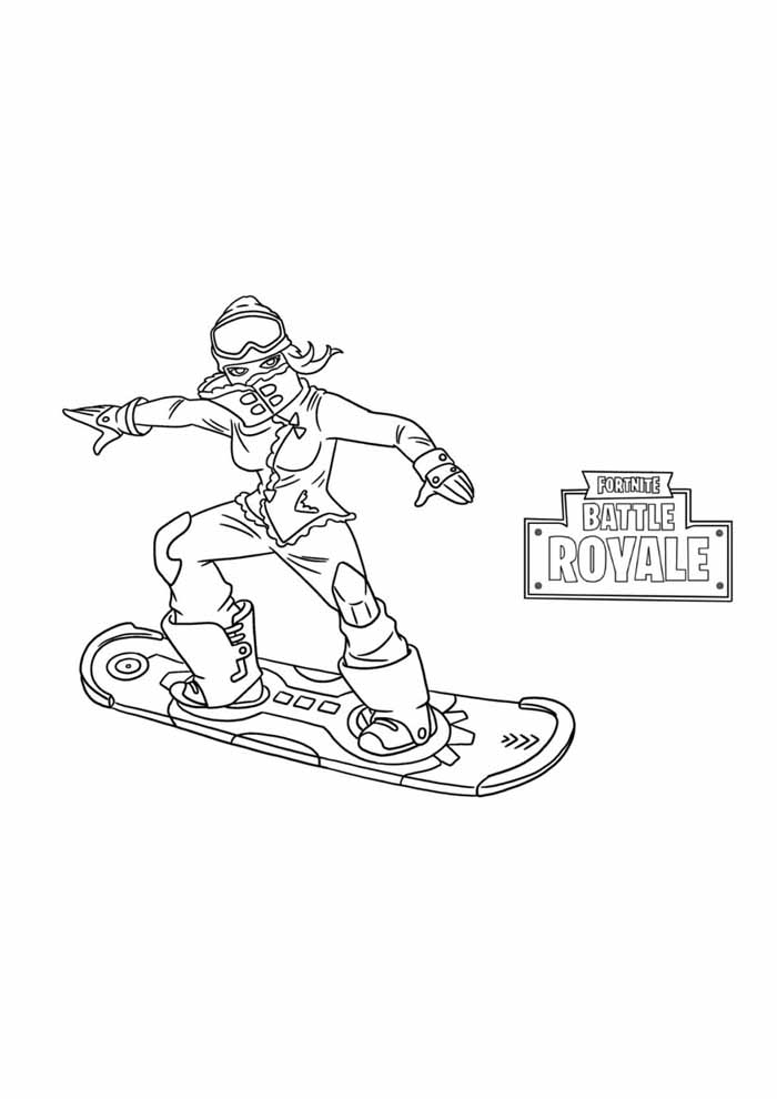 Desvende Aventuras com o Snowboarder de Fortnite