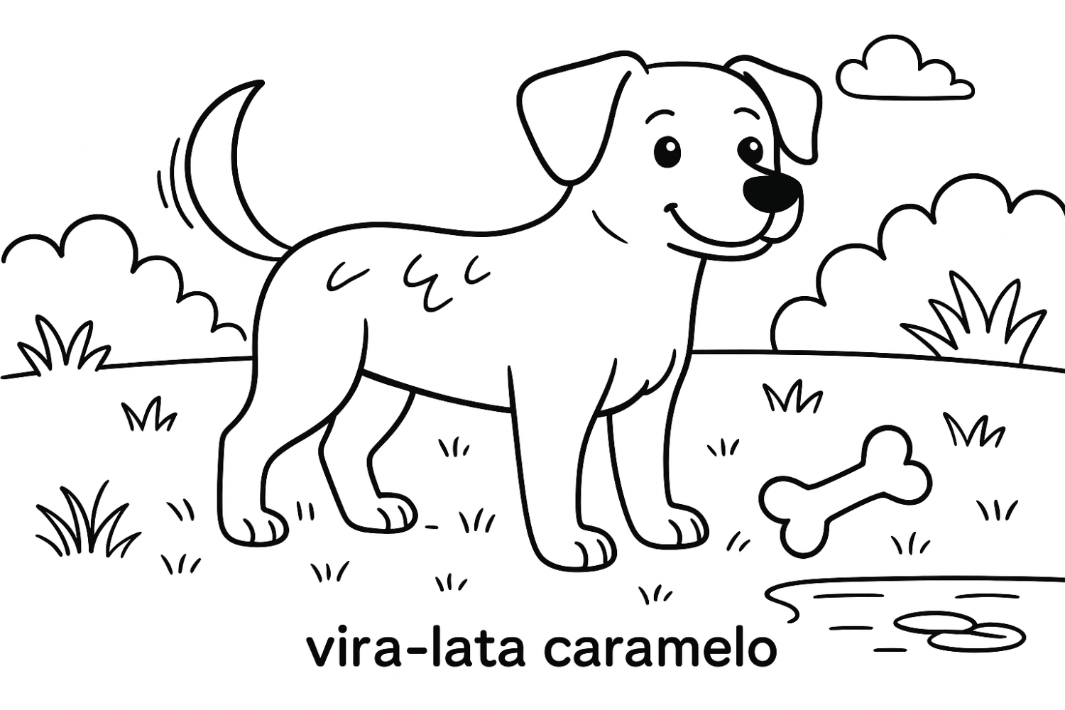 Dia Alegre do Vira-lata Caramelo