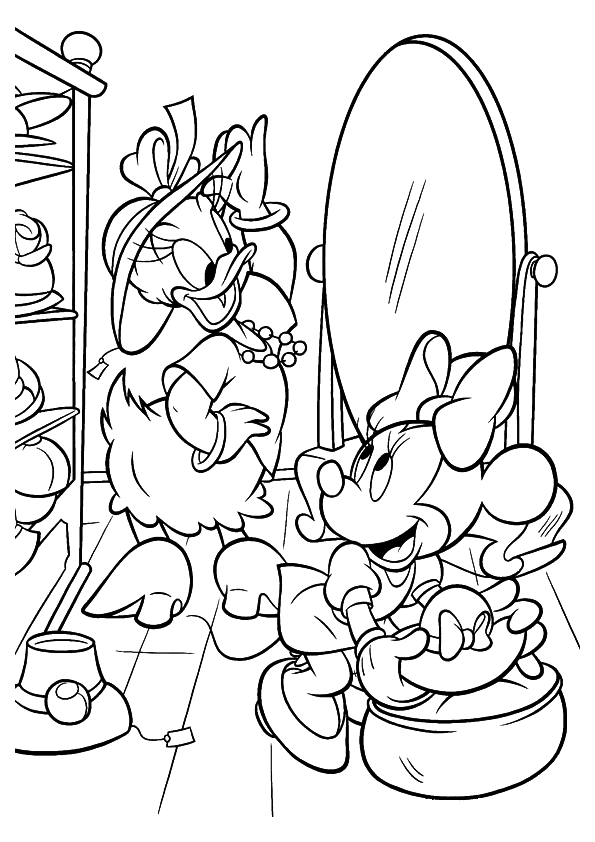 Dia de Beleza com Margarida e Minnie