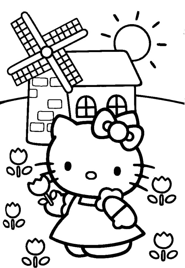 Dia de Primavera de Hello Kitty