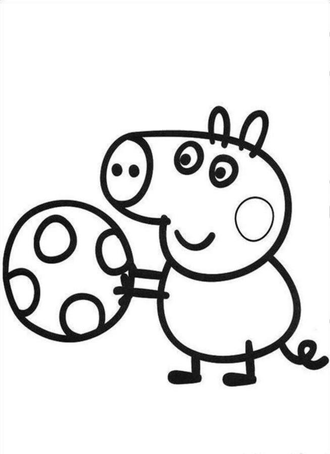 Diversão com Bola na Aventura de Peppa Pig