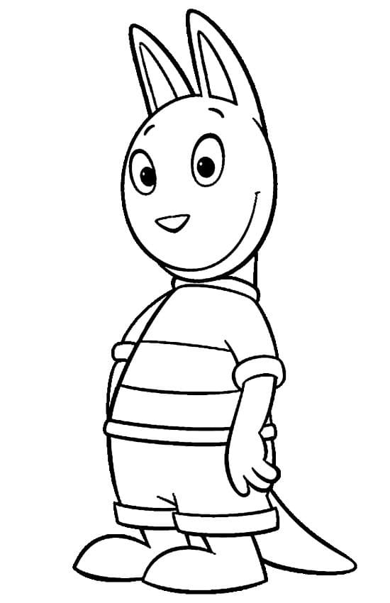 Diversão com o Canguru do Backyardigans
