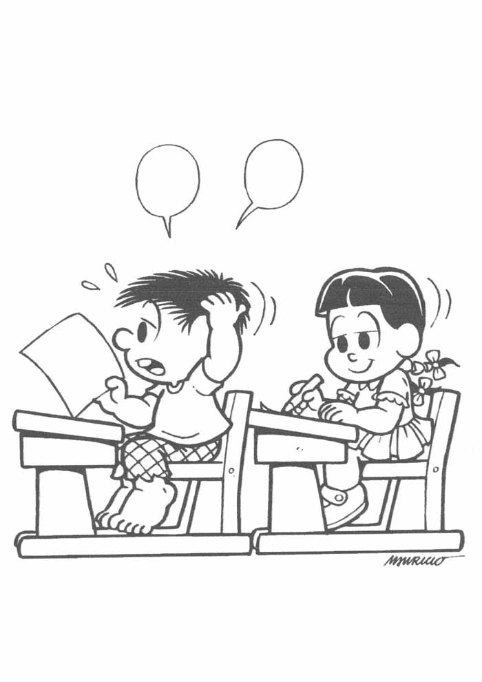 Diversão Escolar com Chico Bento e Rosinha