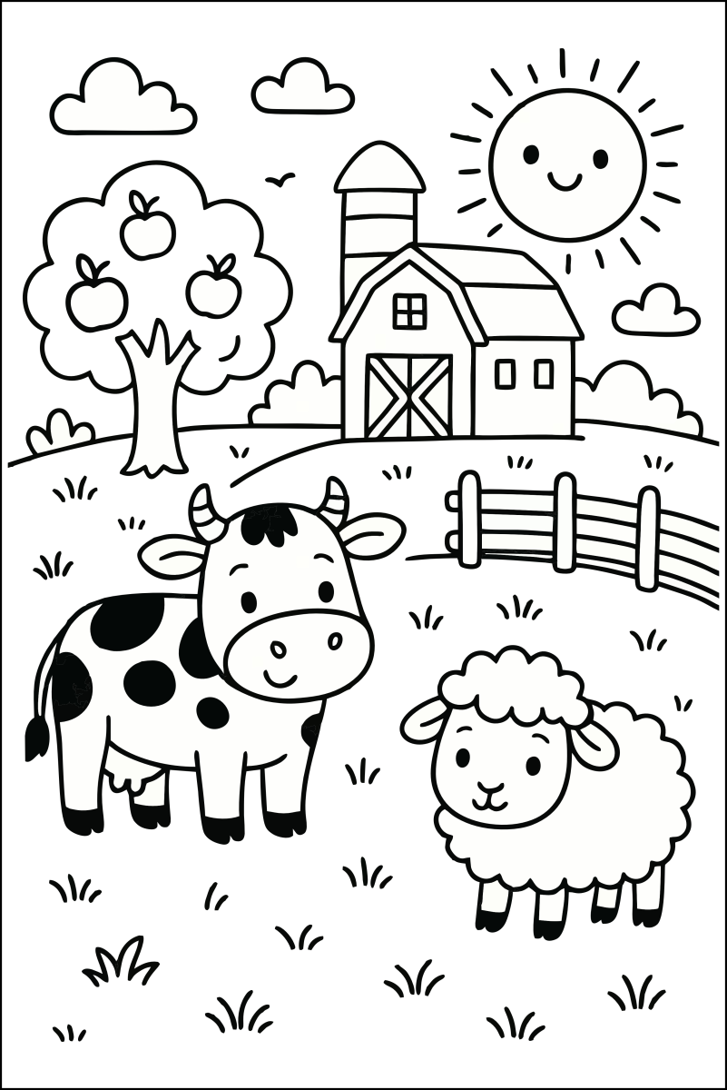 Diversão na Fazendinha: Colorindo a Vida no Campo