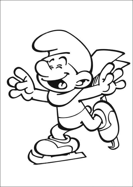 Diversão no Gelo com os Smurfs