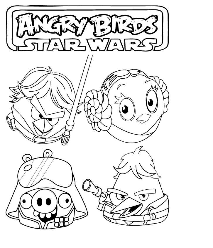 Divertida Aventura de Angry Birds Star Wars