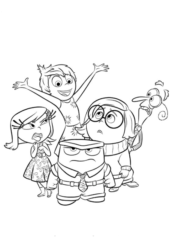 Divertida Mente: Personagens em Ação!