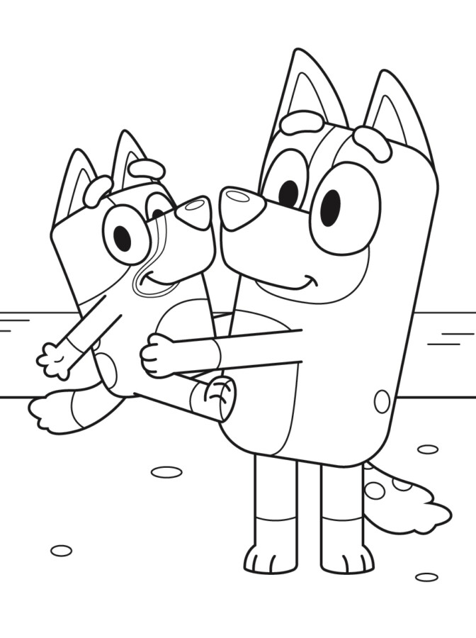 Divertido Dia com Bluey e Bingo