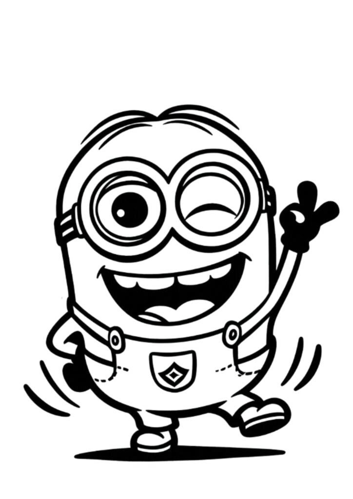 Divertido Minion Aventureiro