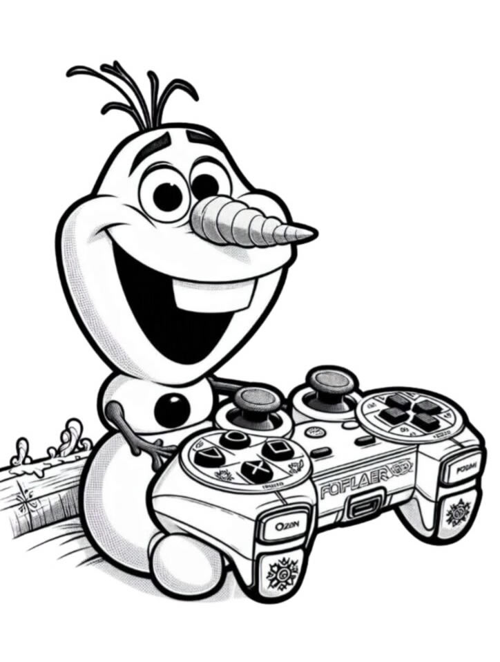 Divertimento Congelante com Olaf