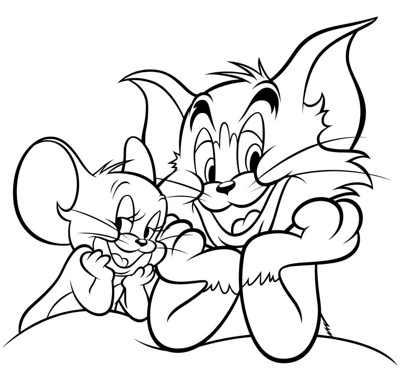 Divertimento em Preto e Branco com Tom e Jerry