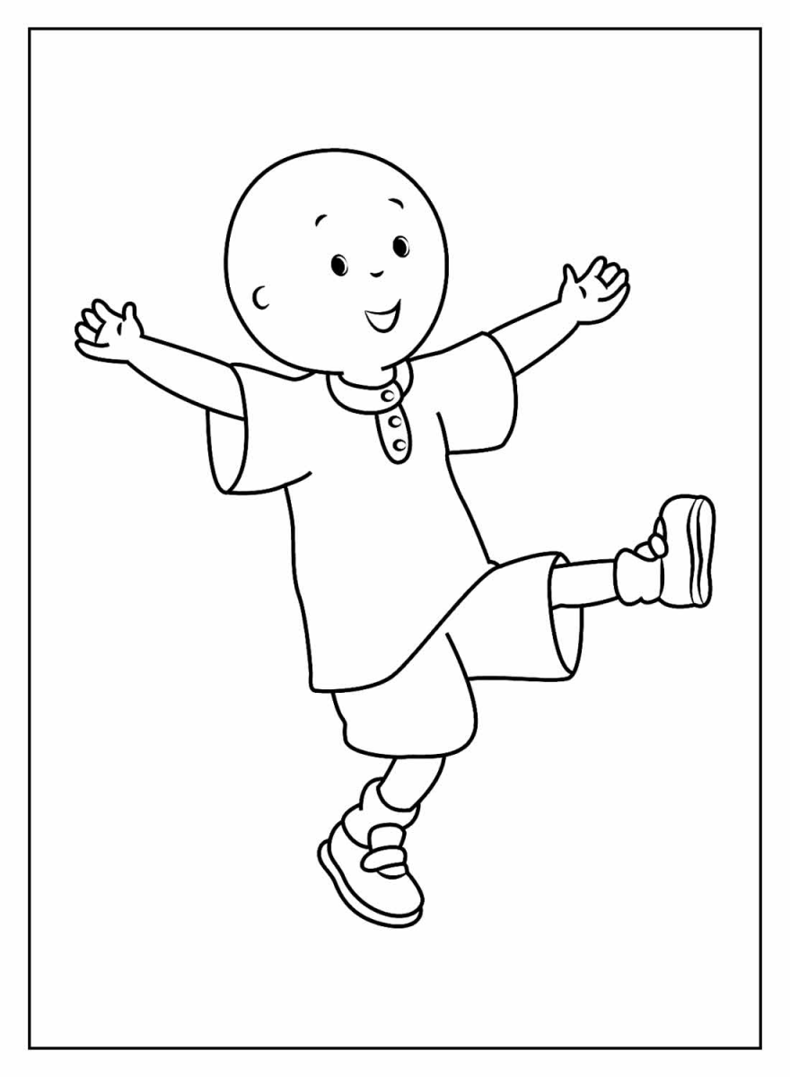 Divertindo-se com Caillou