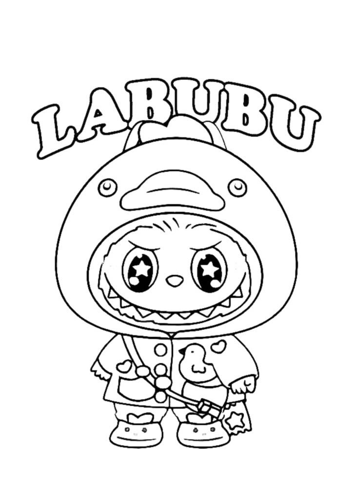 Divirta-se Colorindo Labubu