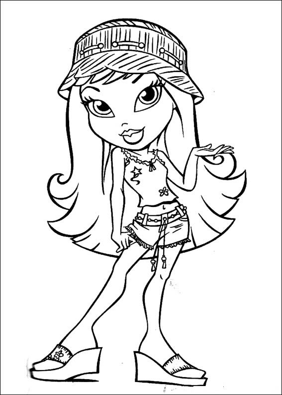 Divirta-se Colorindo com as Estrelas Bratz!