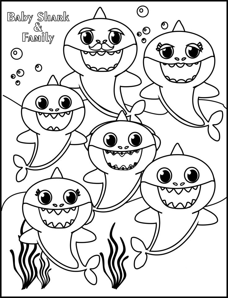 Divirta-se com Baby Shark e Sua Família