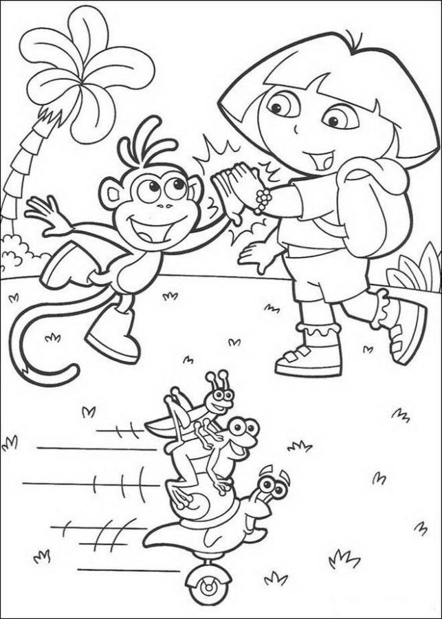 Dora e Botas Aventuram-se no Parque