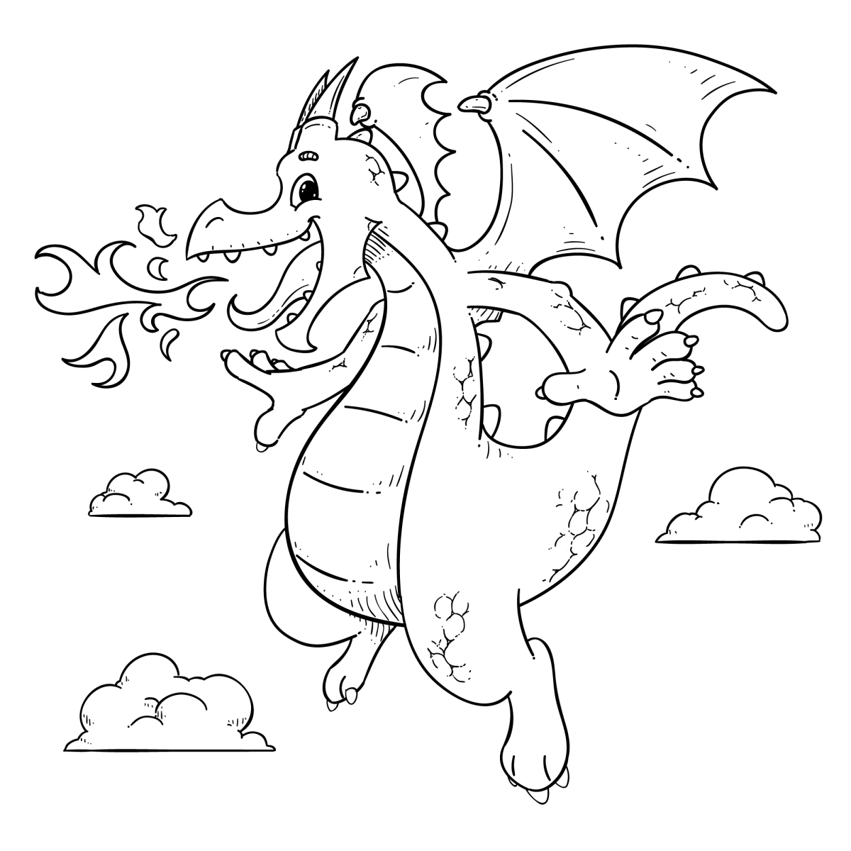 O Dragão Brincalhão nos Céus
