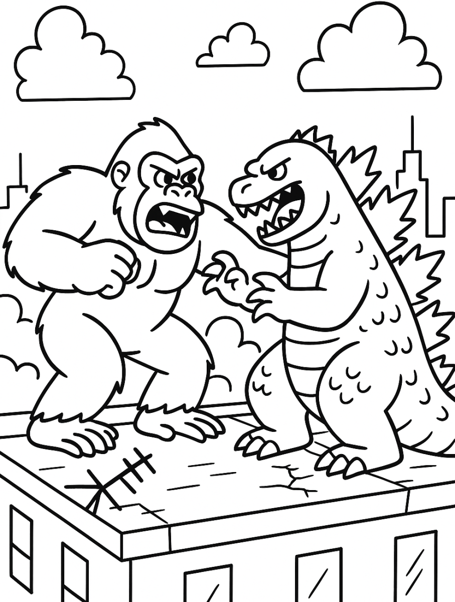Duelo de Gigantes: King Kong vs. Godzilla