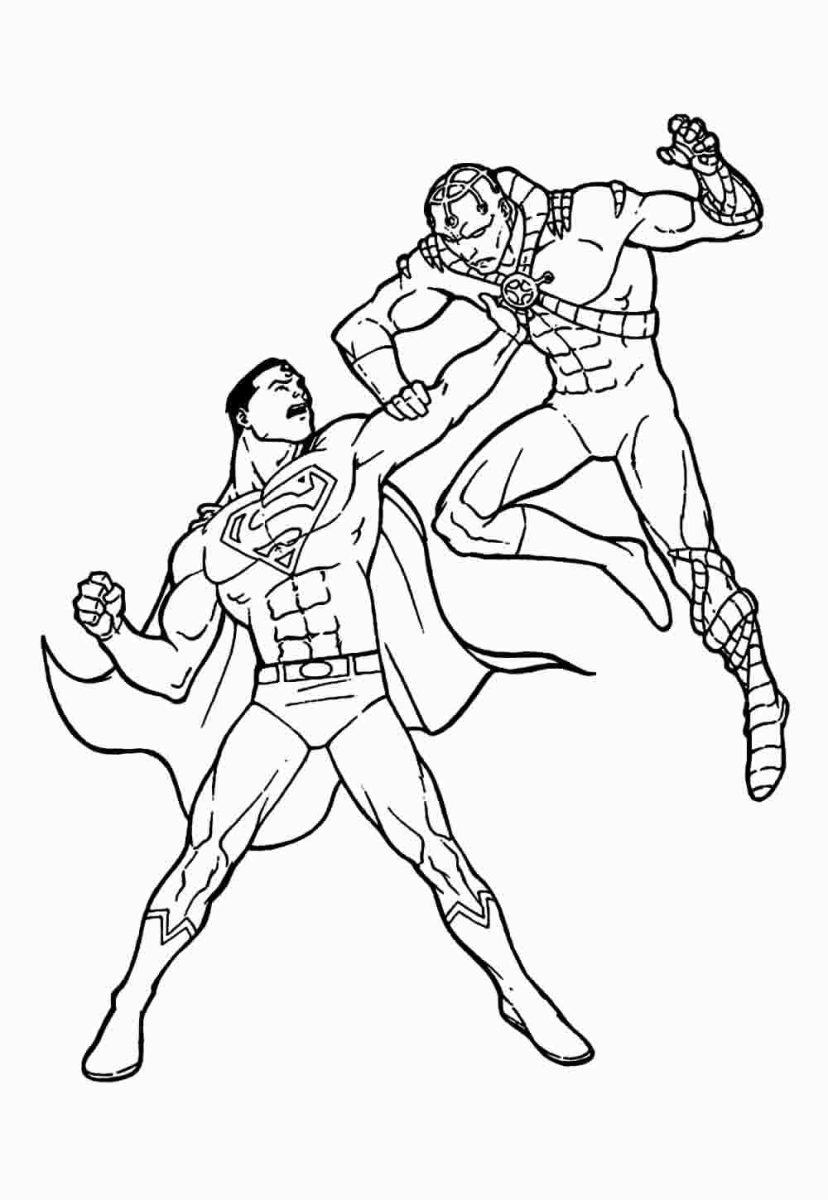 Duelo Épico: Superman vs Inimigo Misterioso