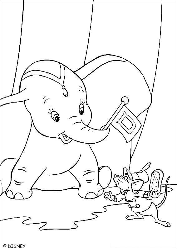 Dumbo e Timóteo numa Aventura Colorida