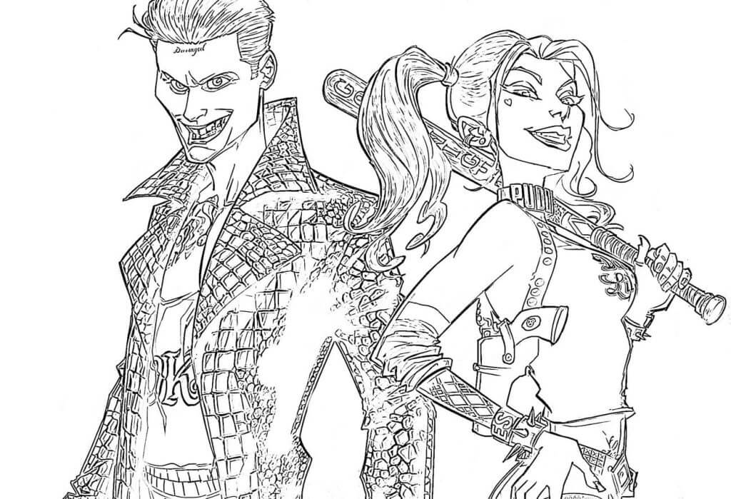 Dupla Icônica: Coringa e Acompanhante em Cena