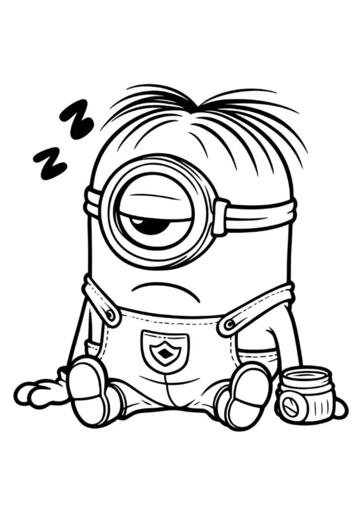 Durma com os Minions