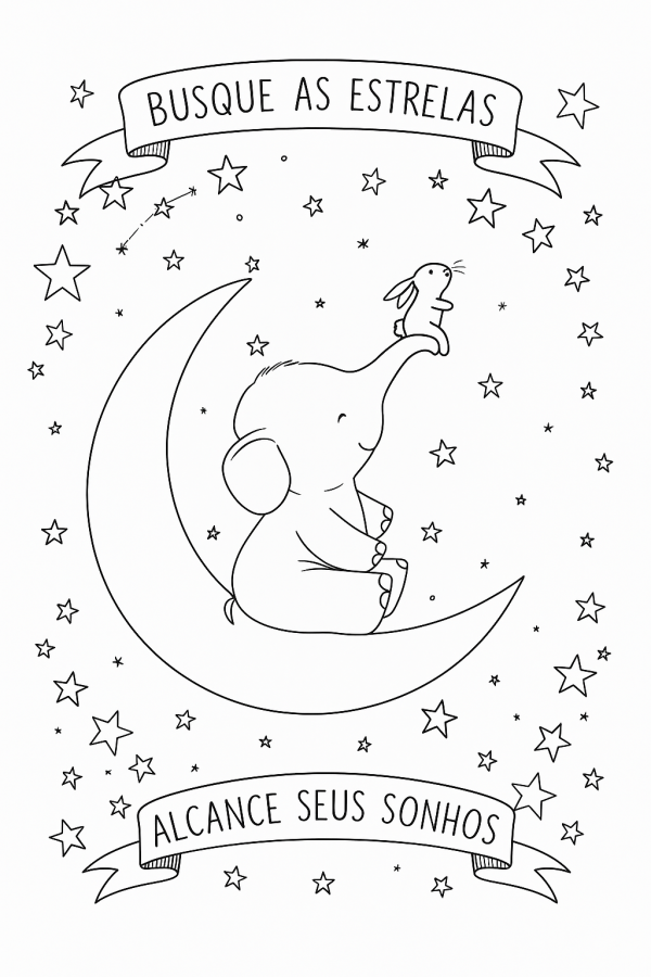 Elefante Sonhador nas Estrelas