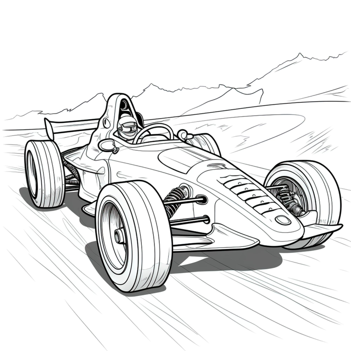 Emoção nas Pistas com Carro de Corrida