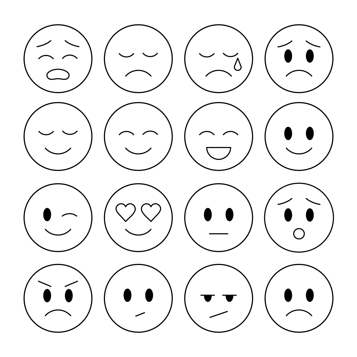 Emoções em Preto e Branco: Colorindo Emojis