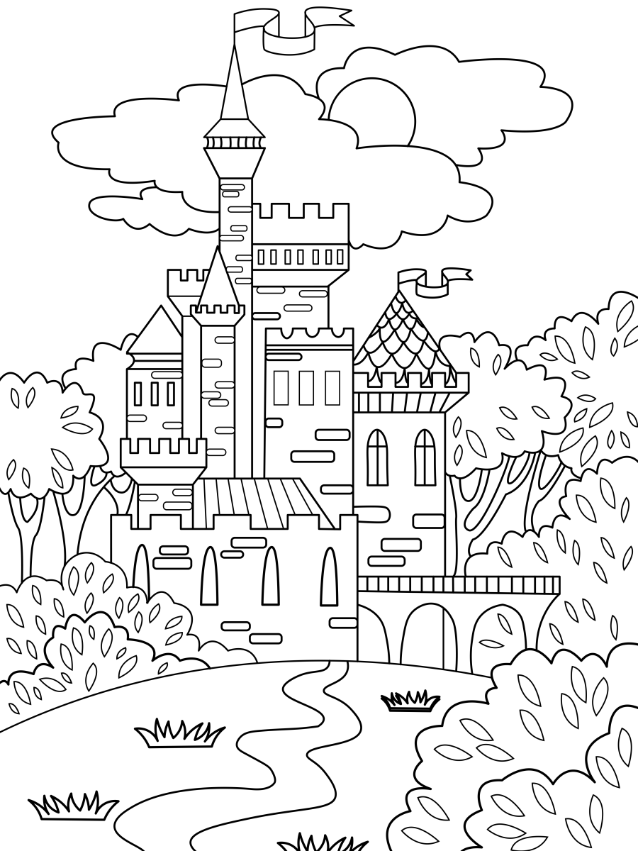 Encantador Castelo dos Sonhos